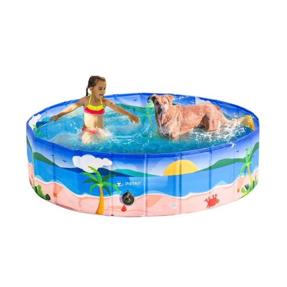 NWT Pupteck Foldable Swimming Pool - Picture 2 of 4